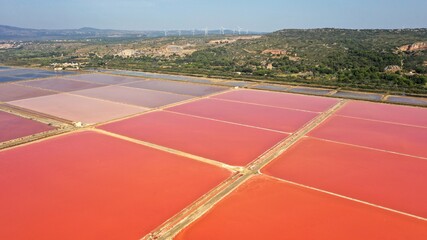 marais Salant et salines dans le sud de la France