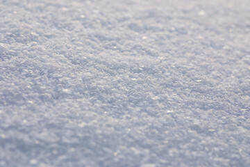 white fresh snow texture with light and shade gradient
