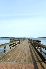 pier in the sea