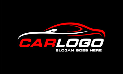 car auto logo design template, vector illustration.