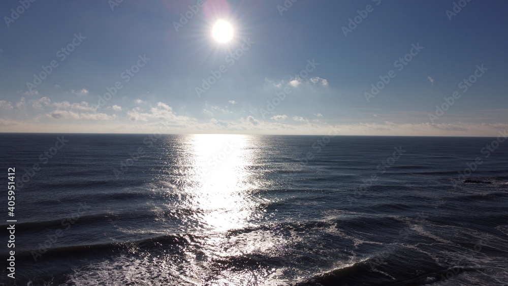 Canvas Prints beautiful beach skyline