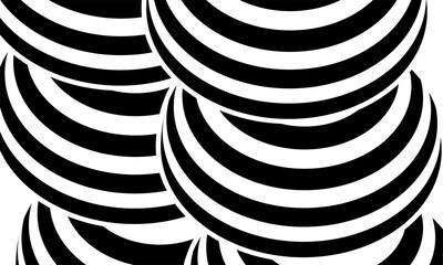 stock vector target hit in the center black white design with hypnotic twirl striped background part 2