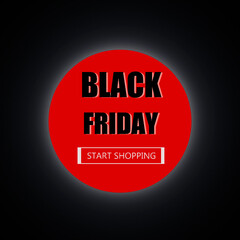 Flash sale black Friday background wallpaper banner illustration