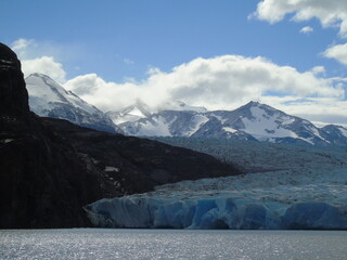 Lago y glaciar Grey. Patagonia Chilena