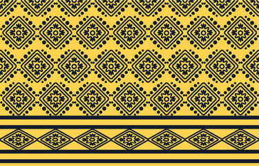 seamless pattern with ribbon