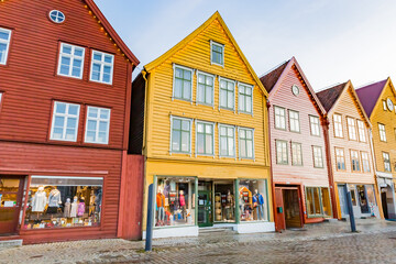 ブリッゲン　ベルゲンの倉庫群
