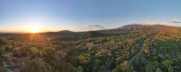 Aerial View of the Rincon de La Vieja Volcano and National Park in Guanacaste, Costa Rica © WildPhotography.com