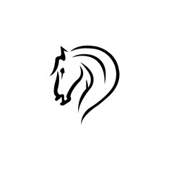 Horse logo vector