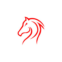 Horse logo vector