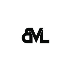 bvl letter original monogram logo design