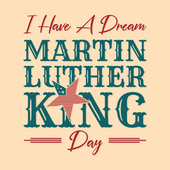 MLK or Martin Luther King letter emblem design vintage style