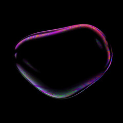 Iridescent Distorted Bubble