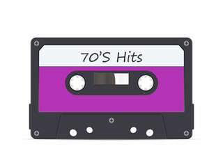 Cassette tape 70s hits