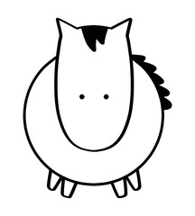 干支　午の置き物　01