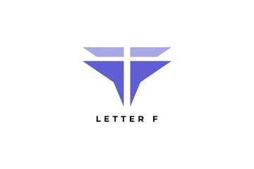 abstract letter ff logo good for any business