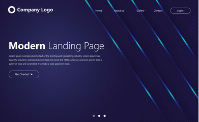 Vector Abstract, science, futuristic, energy technology concept. Digital image of light rays, stripes lines with blue light, speed and motion blur over dark blue background