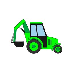 heavy vehicle vector design illustration