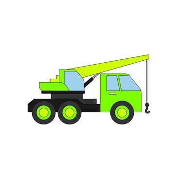 heavy vehicle vector design illustration