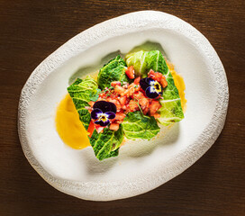 Vegan Cabbage Rolls with Lentils & Brown Rice