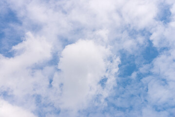blue sky with cloud