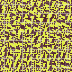 Abstract Geometric Pattern generative computational art illustration