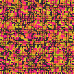 Abstract Geometric Pattern generative computational art illustration