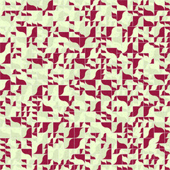 Abstract Geometric Pattern generative computational art illustration