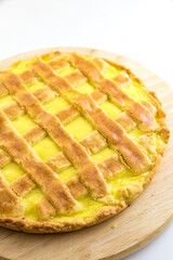 Tasty and beautiful Homemade cream tart