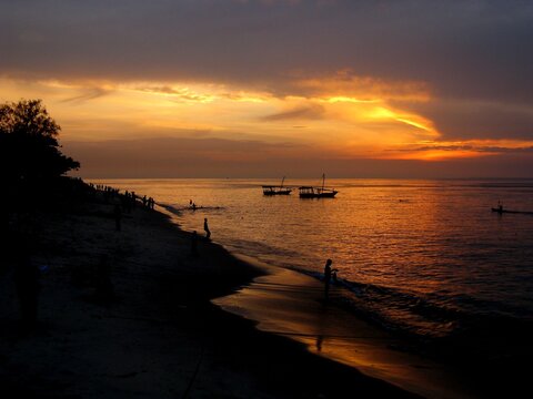 Zanzibar Beach Sunset