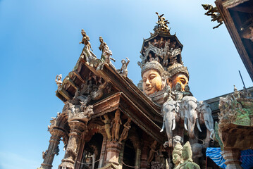 emple of Truth. Pattaya