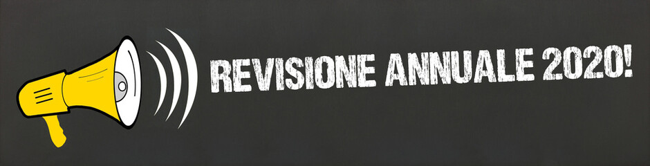 Revisione annuale 2020! 