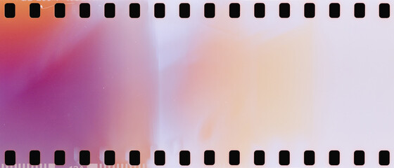 real film strip texture with burn light leaks, abstract background