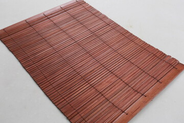 bamboo mat side view