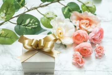 プレゼント　正面
