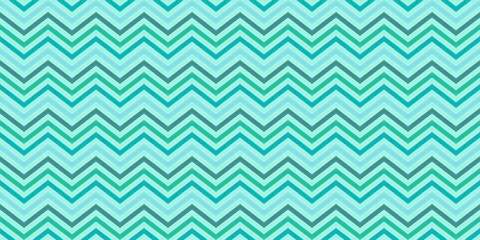 seamless chevron pattern, zigzag blue green color shades background
