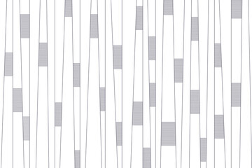 Abstract background pattern made with repeated lines in city buildings / trees abstraction. Simple, modern vector art.
