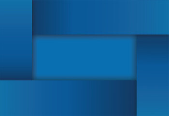 modern blue square on blue background vector illustration