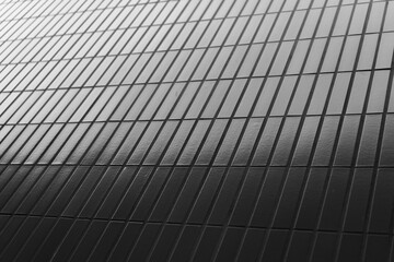 Cascading gray window panes repeated pattern 
