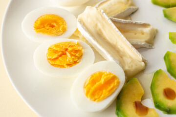 healthy food, breakfast, healthy lifestyle, diet, lifestyle, eggs, avocado