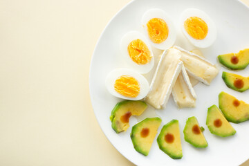 healthy food, breakfast, healthy lifestyle, diet, lifestyle, eggs, avocado
