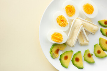 healthy food, breakfast, healthy lifestyle, diet, lifestyle, eggs, avocado