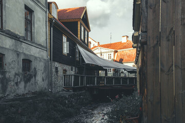 old house in the old town