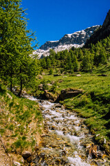 Obraz premium Vue sur la montagne