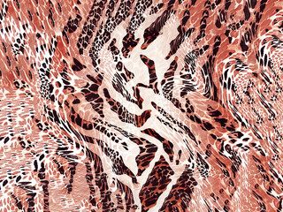 leopard skin texture	
