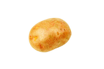 Potatoes isolated on a white background.