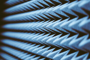 walls in the recording studio