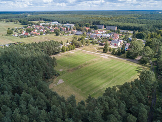 Dorf, Fussballplatz, Veranstaltung