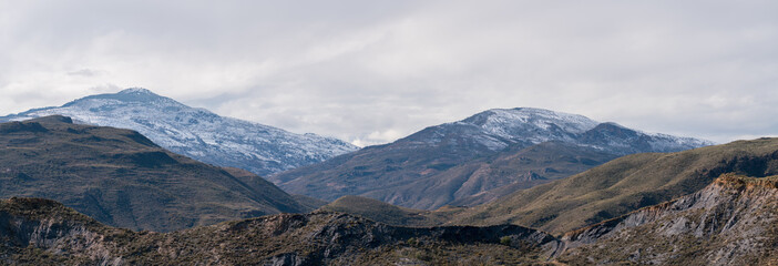 Obraz premium Mountainous landscape in southern Spain