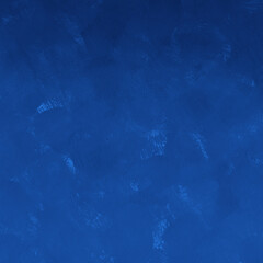 Blue ink and watercolor texture on white paper background. Gradient paint strokes and decalcomania effect. Hand-painted gouache abstract image. Mess on the canvas.