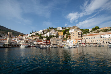 view of the bay hydra island